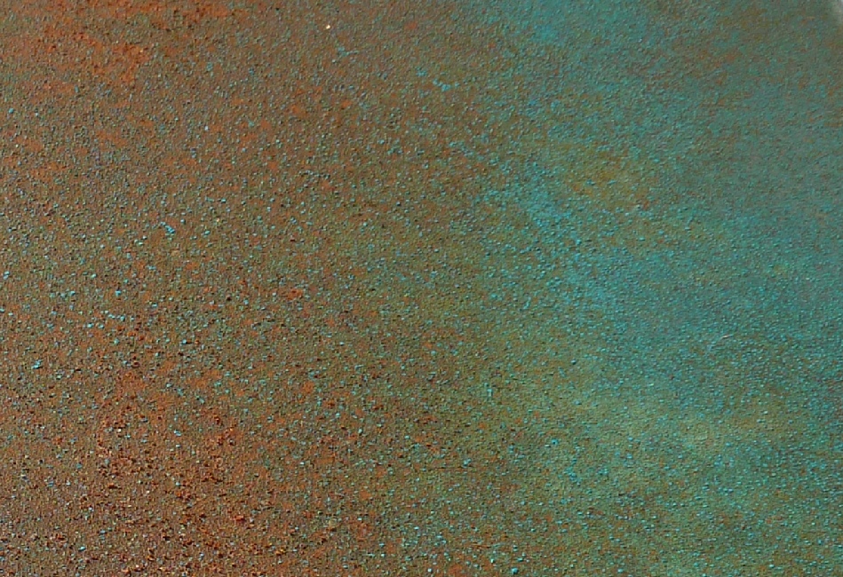 Oxidized paint