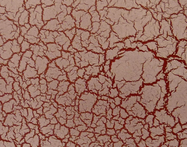 Vernice cracklè: vernice screpolante, esempio di combianzion di colore